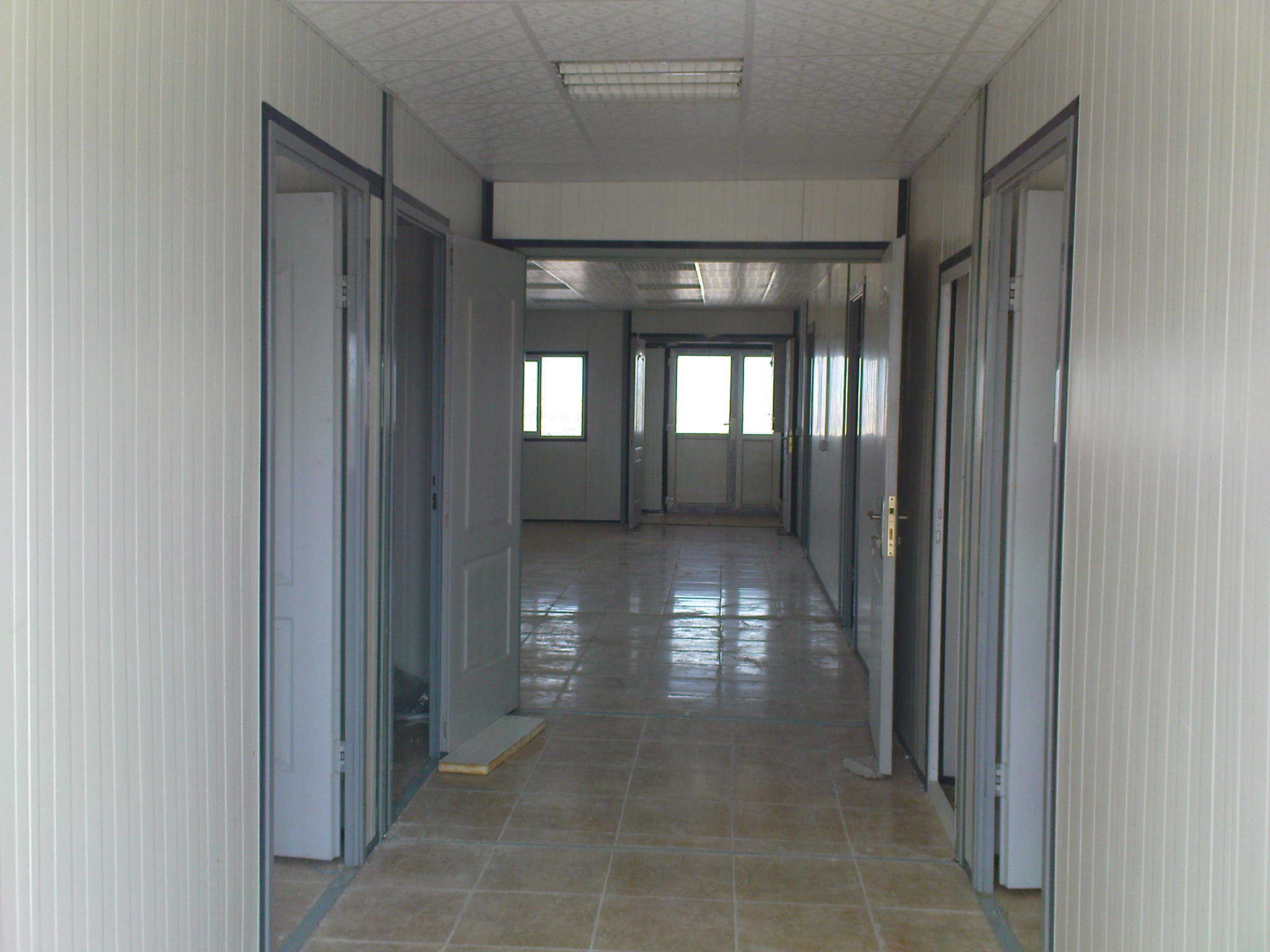 راه رو ساختمان پیش ساخته