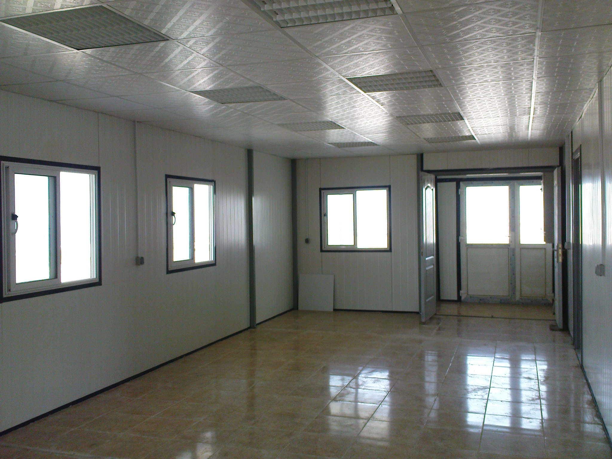 نمای داخل ساختمان پیش ساخته