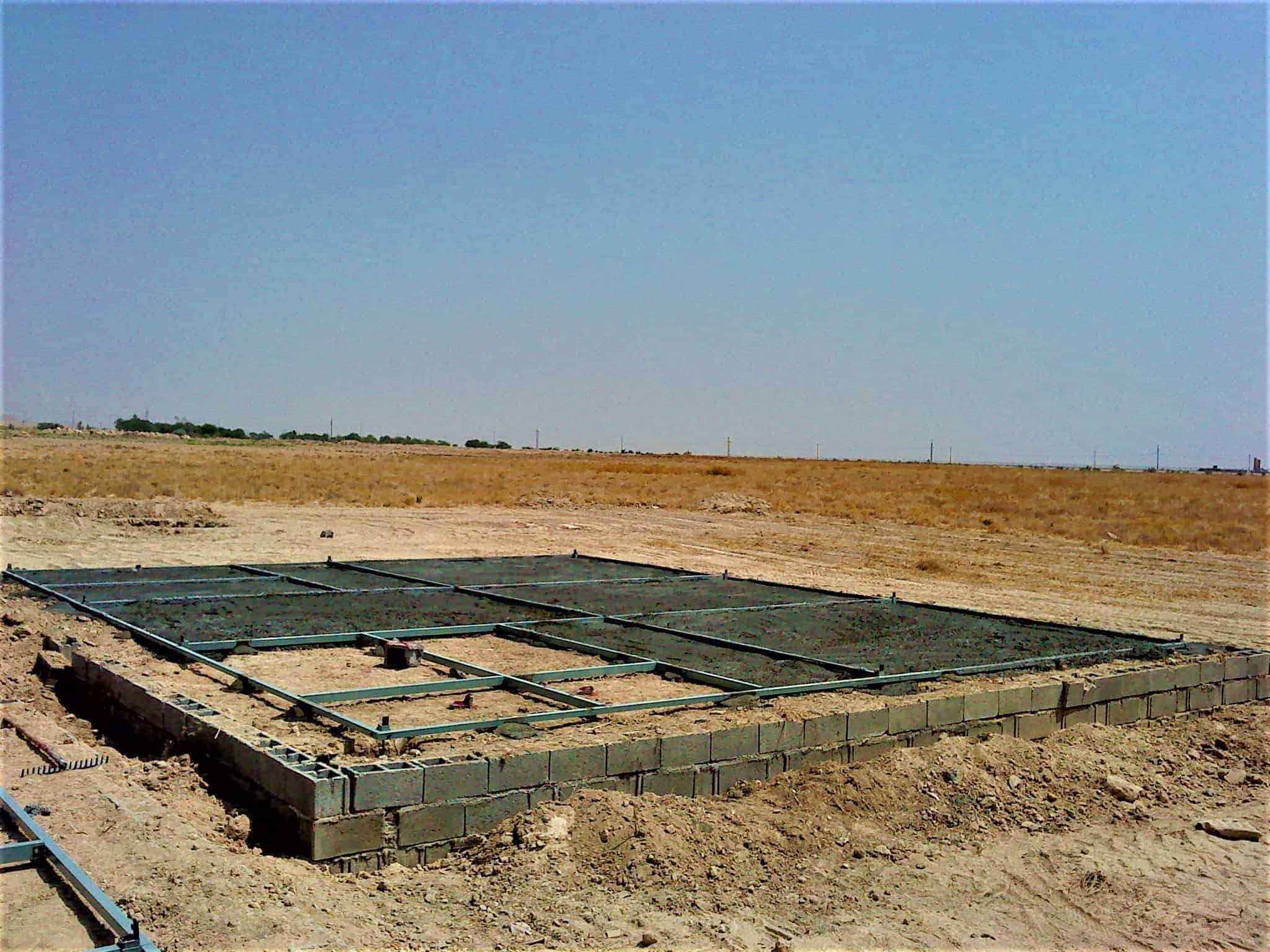 شناژ ساختمان