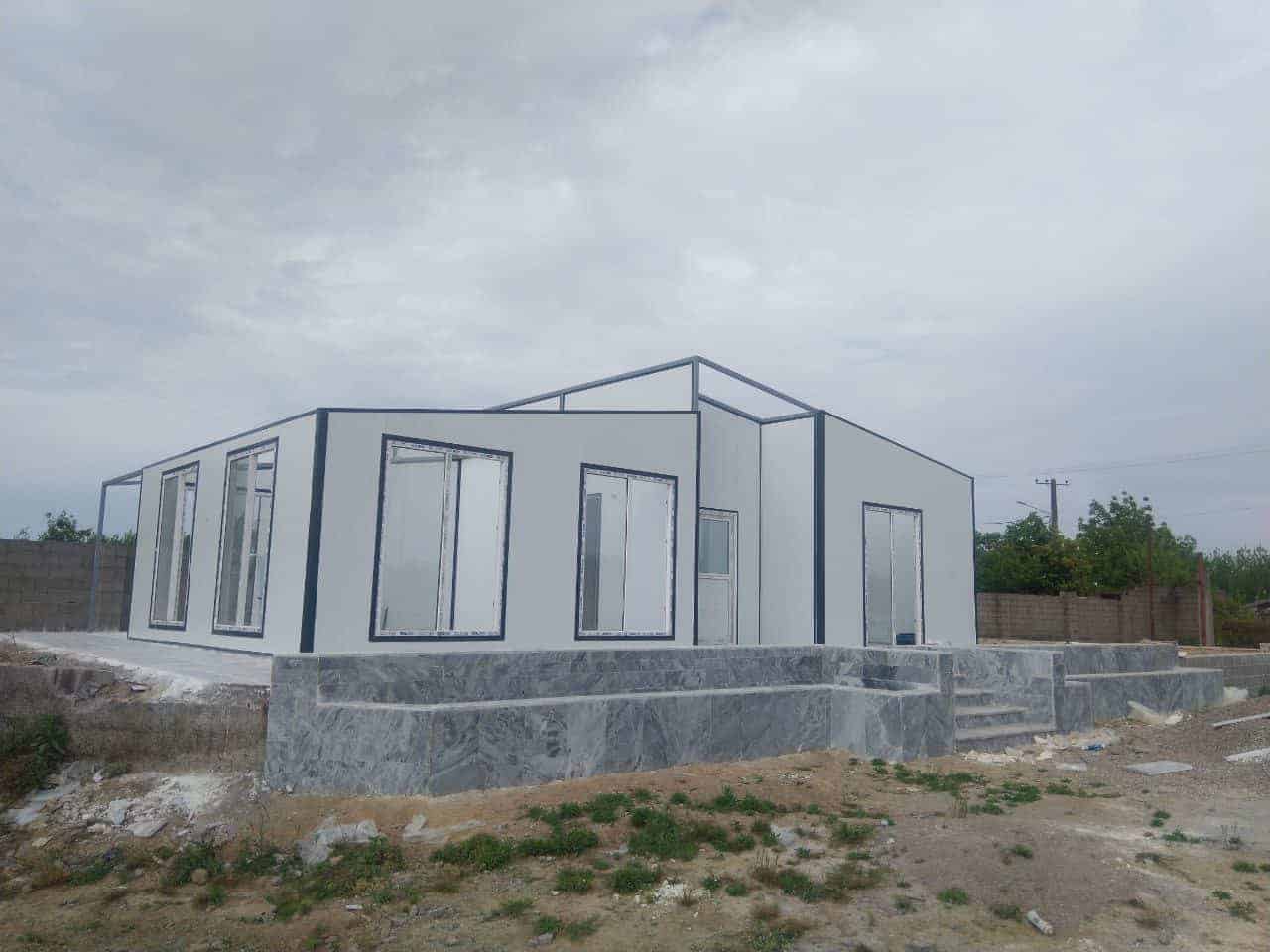 ۱۴۰۳-ساختمان پیش ساخته-دفتر اداری-گلخانه نظری -صومعه سرا- تصویر ۲