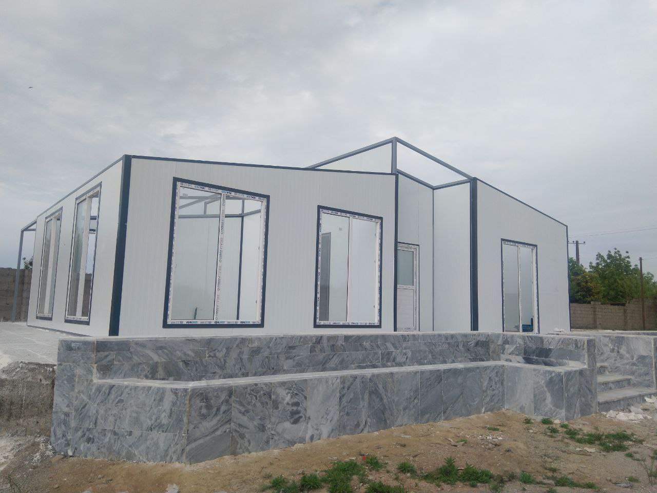 ۱۴۰۳-ساختمان پیش ساخته-دفتر اداری-گلخانه نظری -صومعه سرا- تصویر ۴